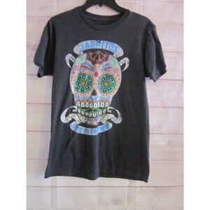 Jarritos Size Small Short Sleeve Shirt Ripple Junction We're Not From Here Grey